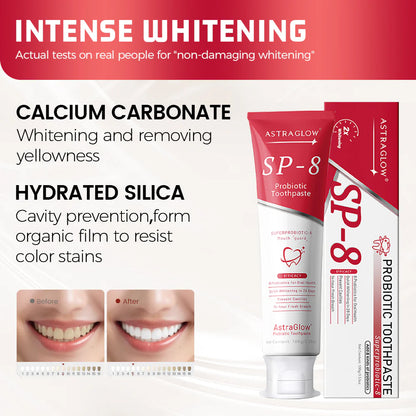 AstraGlow SP-8 toothpaste